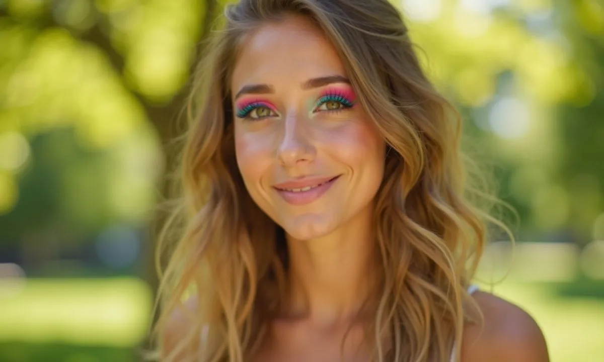 color drenched lashes trend - Color-Drenched Lashes Trick: Skip Mascara and Still Get Bold, Edgy Eyes in Seconds